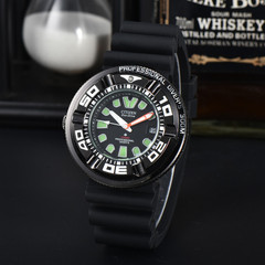 Brand NEW Citizen Promaster Ecozilla Watch Eco-Drive Black Rubber Sports Watch