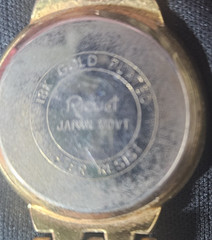 Acuet 18k Gold Plated Ladies Watch, New battery!!