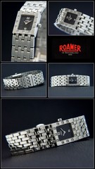 Roamer Women’s Watch Dreamline With 12 Diamonds, Stainless Steel, Folding Clasp
