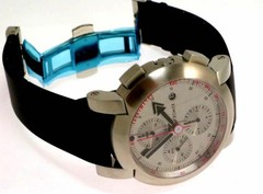 XEMEX Speedway Chronograph Automatic Ref 5500.03 ETA 7750 Silver Dial New w/ Box
