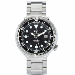 30ATM Tandorio 46.5mm Japan NH35A Lume Sapphire Glass Men Mechanical Watch Date