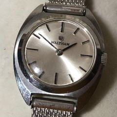 WALTHAM Vintage Manual Wind Watch 27mm 11mm lug wrist 15cm