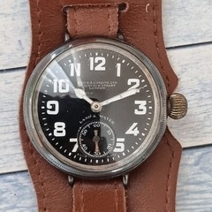 Vintage Silver Zenith Land & Water Men’s Watch Birch & Gaydon ltd