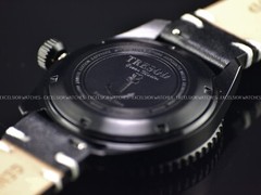 Tresod Men Ocean Master Swiss Made SW200 Automatic Black DLC Ceramic Bezel Watch