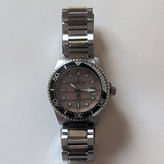 Invicta Grand Diver Automatic 300m Wood Dial Bracelet 47mm Exhibition
