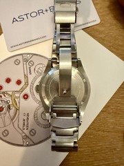 Astor + Banks Fortitude Automatic 200m 38mm White Dial Steel Bracelet