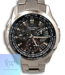CASIO Oceanus Solar Radio Quartz Watch OCW-M700