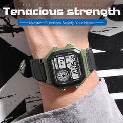 Retro Men’s Sports Watch Waterproof Luminous Wristwatch Outdoor Watch Best Gifts