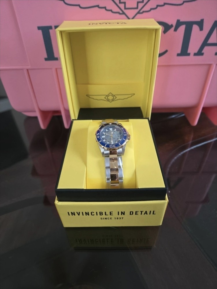 2961 Invicta Pro Diver Swiss Ronda 585 Caliber Mother Of Pearl Dial Women’s…