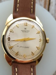 Hamilton Masterpiece thin-o-matic cal.628 mens watch (just serviced).