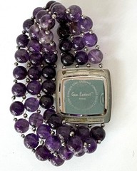 Gem Essence AMETHYST and ROSE QUARTZ gemstone watches