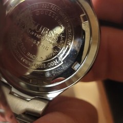 guess waterpro mens watch NEW WITH TAGS NOS NWT MIB silver/pewter color