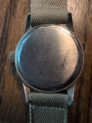 Hamilton U.S. Army Military Ordnance Department WW2 Watch 31mm Runs! NOS Strap