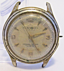Vintage Calvert 17 Jewels No Band None Functioning Parts Or Repair #W1-68