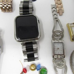 Vintage & Modern Wrist Watch Lot of 29 Armitron Indiglo Apple Watch Fossil 3 lbs