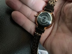 Anne Klein womens watch new batt unused rose gold tone fit to 7 in wrist nice!