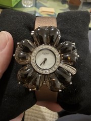 Pippo Italia My Panse Women’s Quartz Dress Watch White Dial Diamond Bezel Box