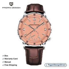 Pagani Design PD-1790 Pink Men Automatic Watch