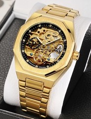 ⌚Men’s Watch Skeleton Mechanical Luminous Luxury Waterproof Sport Wristwatch NEW