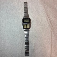 CASIO DBC-1500 Data Bank Digital Calculator Watch silver DBC 1500 from Japan