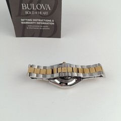 Bulova Surveyor 98A284 Men’s Automatic Watch Silver-Gold Dial Two-Tone Steel