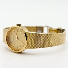 SEIKO 5420-0110 Quartz Gold Dial Ladies Watch 20mm 14.5cm
