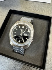 Seiko 5 SRPL93 Black ‘Gene Kranz’ Vintage Reissue MADE IN JAPAN DIAL Sbsa313