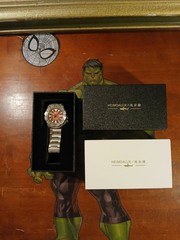 Heimdallr Men’s Automatic Sharky Ocean Monster Red Dial