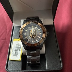 Invicta NHL Vegas Golden Knights Quartz Grey Dial Unisex Watch 42244, 38 mm