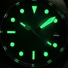 Fashion Military 36mm Double Sapphire 20ATM Miyota8215 Automatic Men Watch Lumen