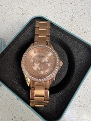 Fossil Women’s Quartz Rose Gold Stainless Steel Watch