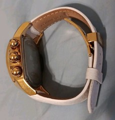 jBW CEASAR GOLD/WHITE WATCH