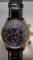Movado Heritage Circa Rose Gold Watch Stainless with Original Band