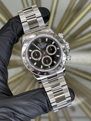2010 Rolex Daytona Black Dial on Oyster 116520 Card