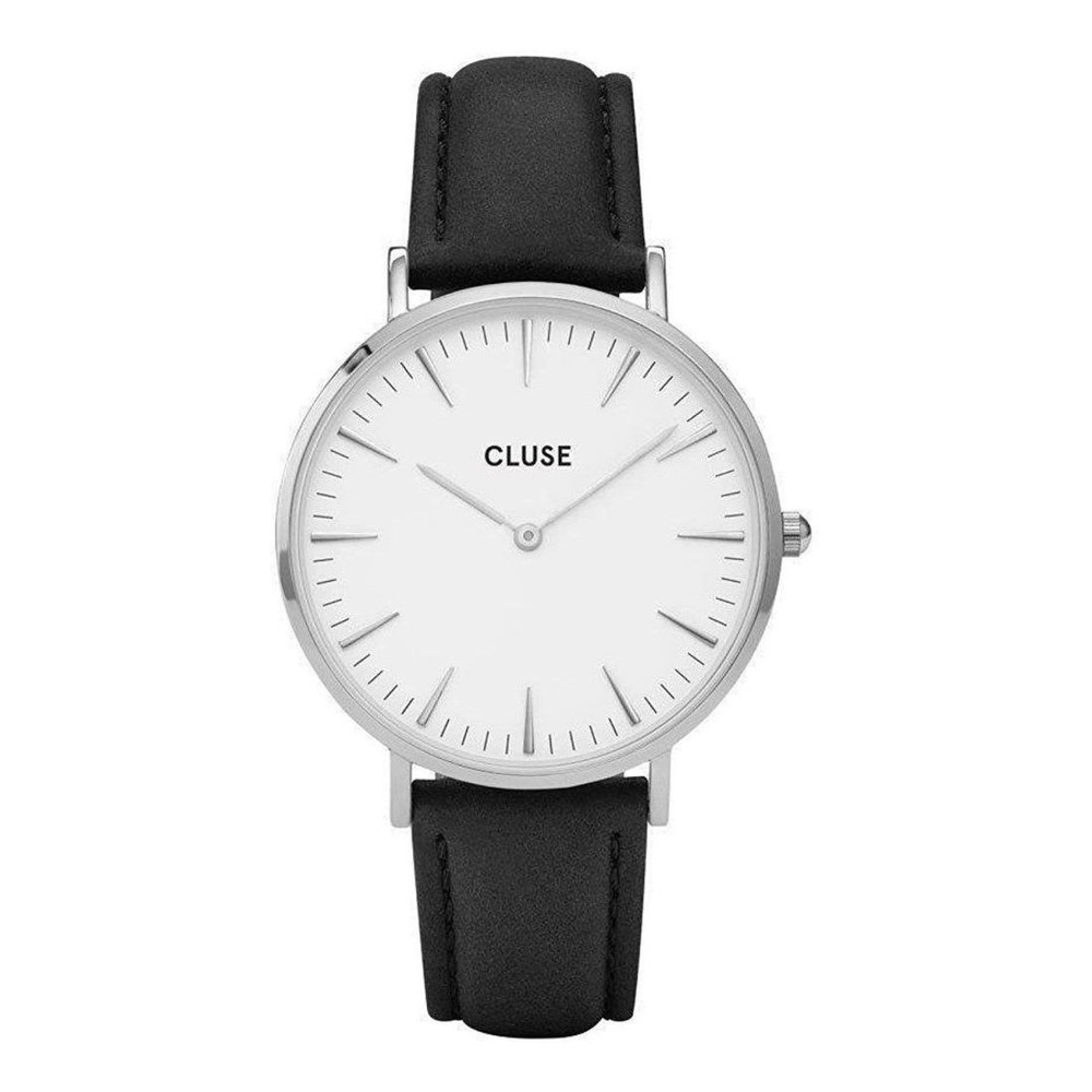 Cluse La Bohme Women’s Quartz Black Leather Watch CL18208