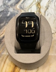 2011 Rare Swatch Digital Touch Watch SURB100 Black New Battery
