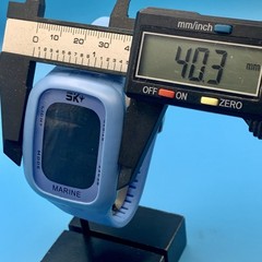SKY MARINE Men’s Digital Wristwatch Touchscreen Chrono Backlight Works New Batt