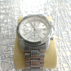 [ SEIKO Chronograph] White, Fully Functional, 7T92-0DW0
