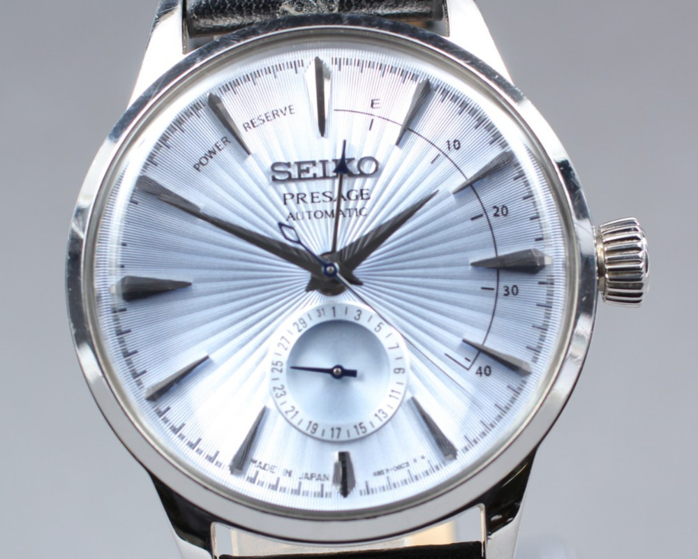 [NEAR MINT] SEIKO Presage SARY131 4R57-00E0 Ice Blue Dial Mens Watch JAPAN