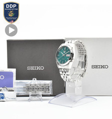 [NEAR MINT /Full Set] SEIKO 5 7S26-01V1 Automatic Green Dial Men’s Watch w/Links
