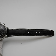Baume et Mercier Capeland 42mm Steel Black Dial Automatic Mens Watch MOA10084