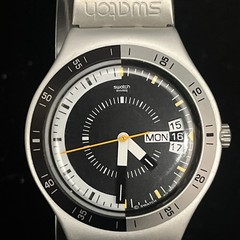 Swatch Irony Aluminum Watch BATTERY POWERED