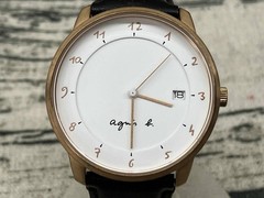agnes b VJ42 KZ30 Watch Quartz Ladies Timepiece Authentic Vintage Condition