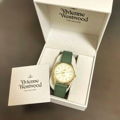 Vivienne Westwood Watch Green x Gold