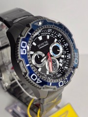 Invicta Commander TI-22 Titanium Men’s Watch – 48mm, Blue, Black, Grey (49493)