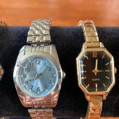 Wrist Watches Lot of 10 Variety Of Styles And Brands Vintage Untested Men Women