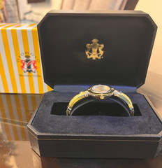 Giorgio Beverly Hills Ladies Gold Tone Watch Rare Model New in Box