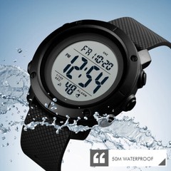 Women Men Military Style Army Swimming Gym Walking Sports 50M Waterproof Watch