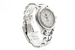 Case!![ N MINT ] TAG Heuer S99.006K White Dial Date Men’s Quartz Silver Watch