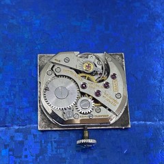 Vintage 1950’s Man’s WITTNAUER LONGINES Stunning Silver Dial Serviced & WARRANTY